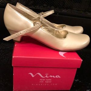 Mary Janes by Nina. Girls Size 1.5 M